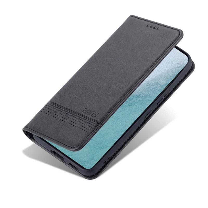 Flip Cover Samsung Galaxy S22 5G Style Cuir AZNS