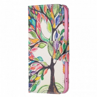 Housse Samsung Galaxy S22 5G Arbre Coloré