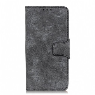 Housse Samsung Galaxy S22 5G Cuir Fendu Vintage