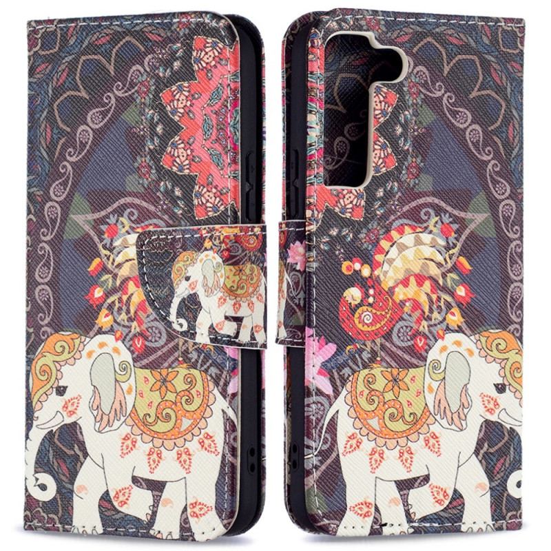 Housse Samsung Galaxy S22 5G Éléphant Indien