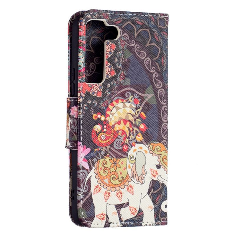 Housse Samsung Galaxy S22 5G Éléphant Indien