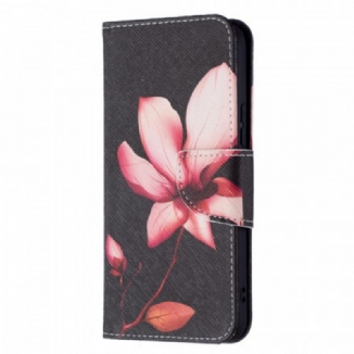 Housse Samsung Galaxy S22 5G Fleur Rose