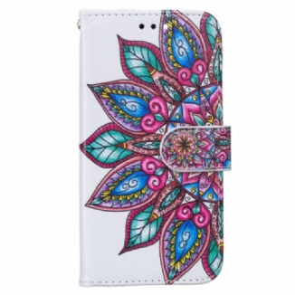 Housse Samsung Galaxy S22 5G Mandala Dessiné