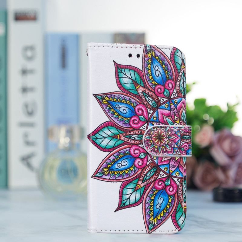 Housse Samsung Galaxy S22 5G Mandala Dessiné