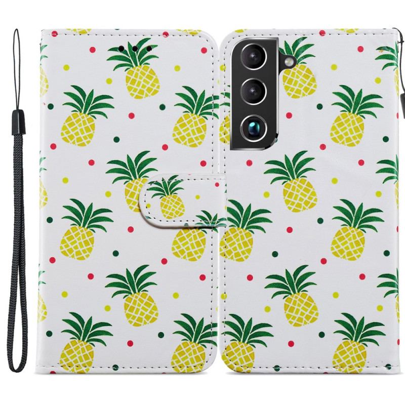 Housse Samsung Galaxy S22 5G Multiples Ananas