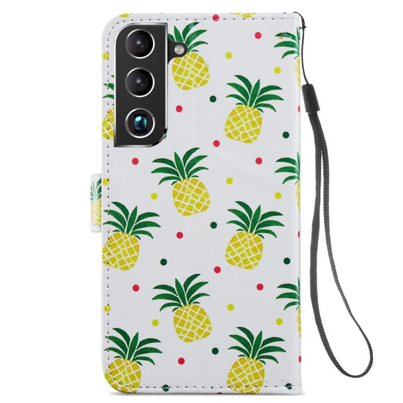 Housse Samsung Galaxy S22 5G Multiples Ananas