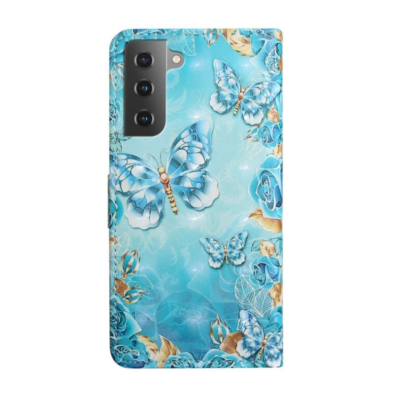 Housse Samsung Galaxy S22 5G Vol de Papillons