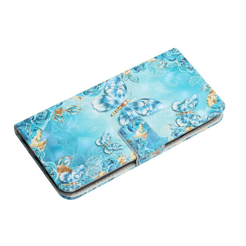 Housse Samsung Galaxy S22 5G Vol de Papillons