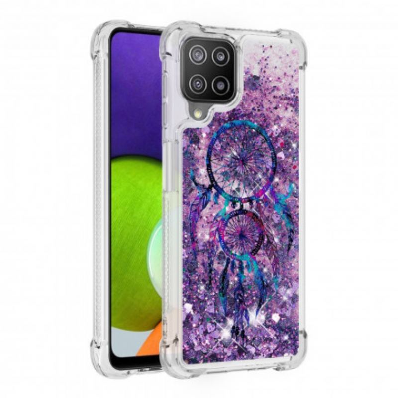 Coque Samsung Galaxy A22 4G Attrape Rêves Paillettes