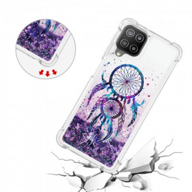 Coque Samsung Galaxy A22 4G Attrape Rêves Paillettes