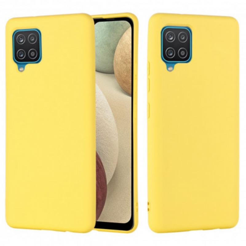 Coque Samsung Galaxy A22 4G Silicone Liquide avec Lanière