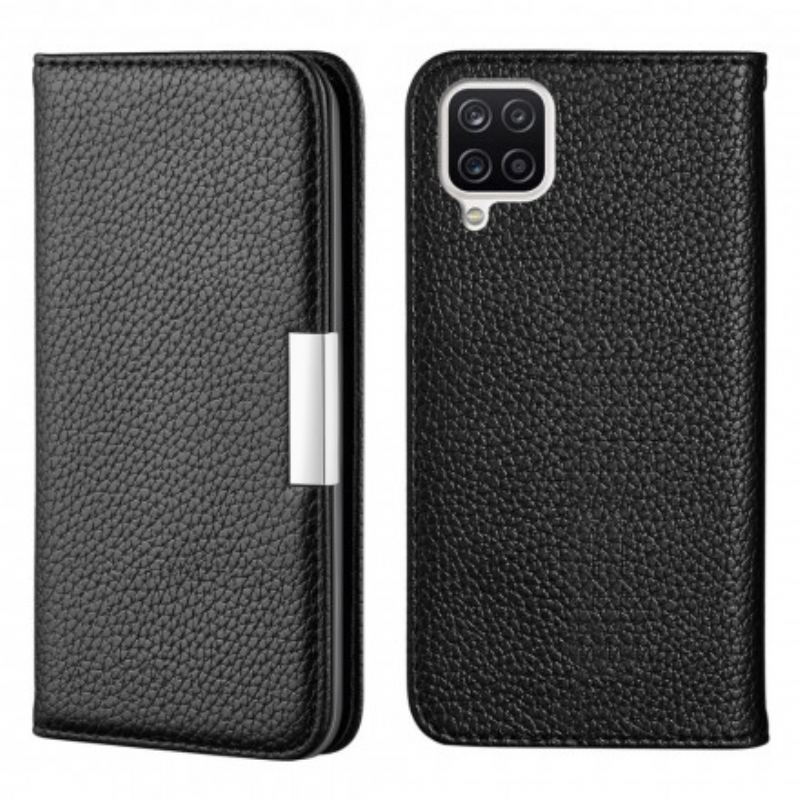 Flip Cover Samsung Galaxy A22 4G Simili Cuir Litchi Ultra Chic