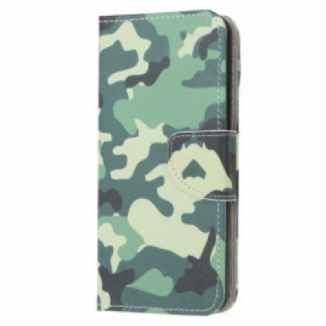 Housse Samsung Galaxy A22 4G Camouflage Militaire