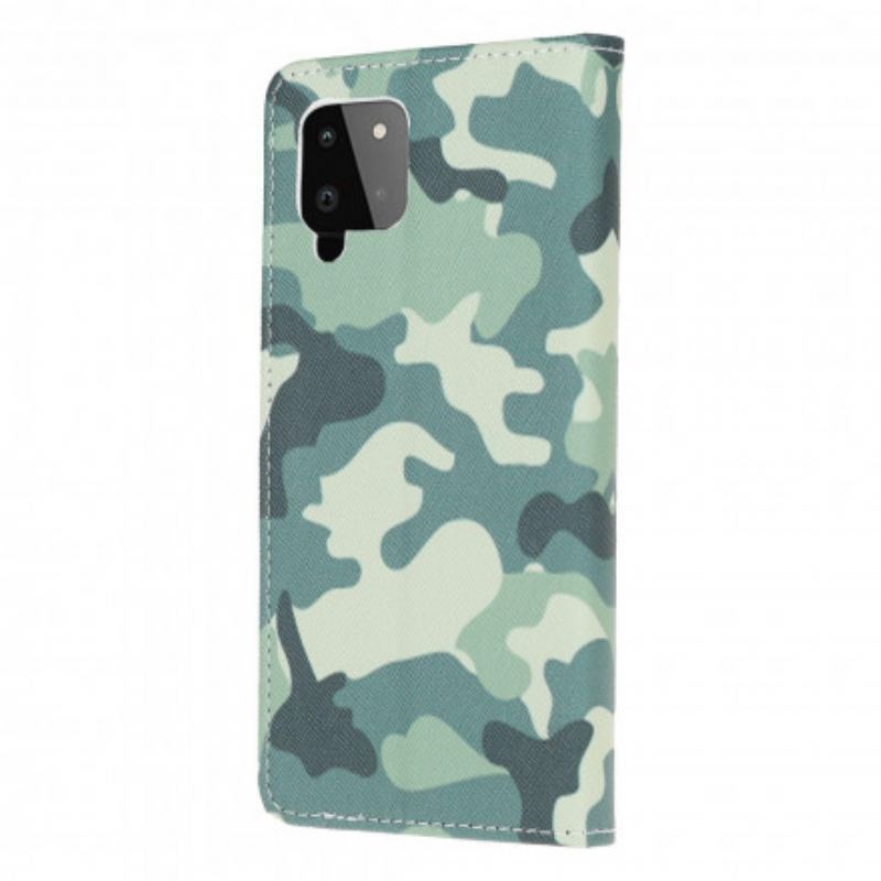 Housse Samsung Galaxy A22 4G Camouflage Militaire