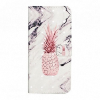 Housse Samsung Galaxy A22 4G Light Spot Ananas