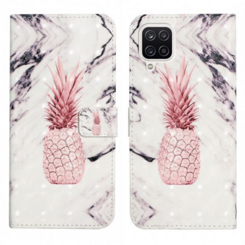 Housse Samsung Galaxy A22 4G Light Spot Ananas