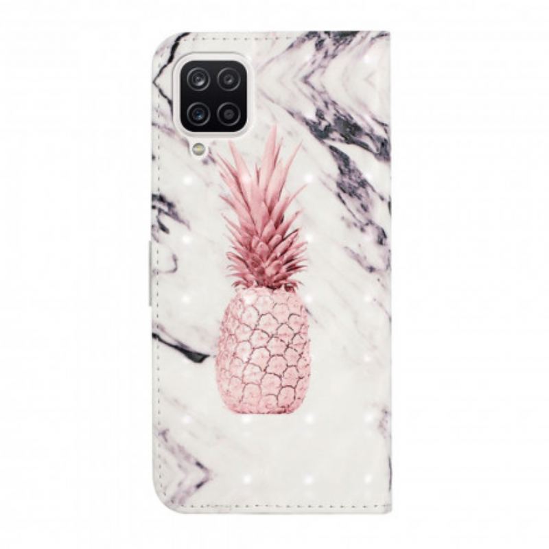 Housse Samsung Galaxy A22 4G Light Spot Ananas