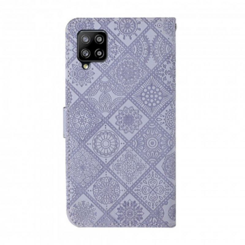 Housse Samsung Galaxy A22 4G Motif Tapisserie