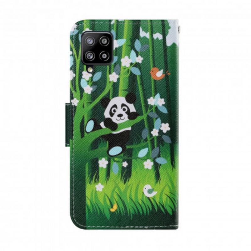 Housse Samsung Galaxy A22 4G Promenade de Panda