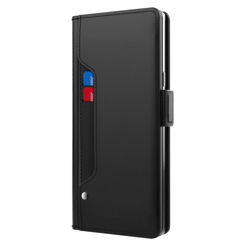 Housse OnePlus 11 5G Miroir et Porte-Cartes Amovible