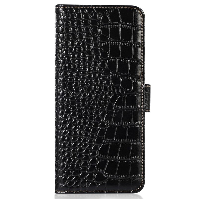 Housse OnePlus 11 5G Style Crocodile RFID