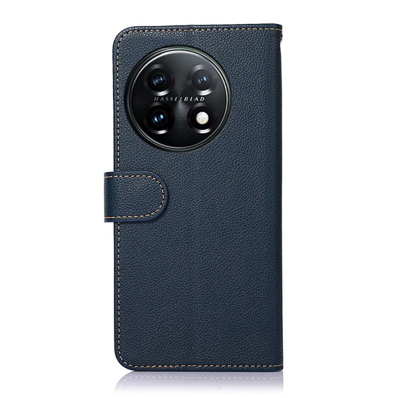 Housse OnePlus 11 5G Style Litchi RFID KHAZNEH