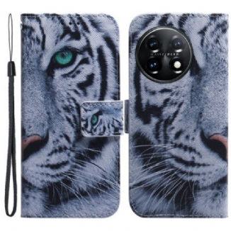 Housse OnePlus 11 5G Tigre Blanc