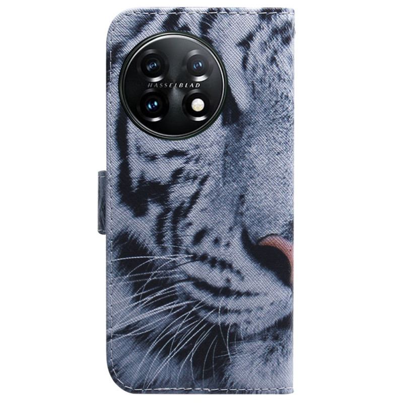 Housse OnePlus 11 5G Tigre Blanc