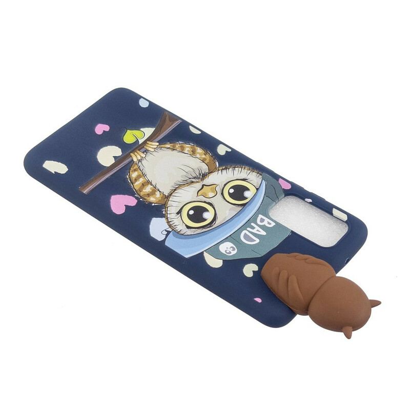 Coque Samsung Galaxy A71 3D Bad Hibou