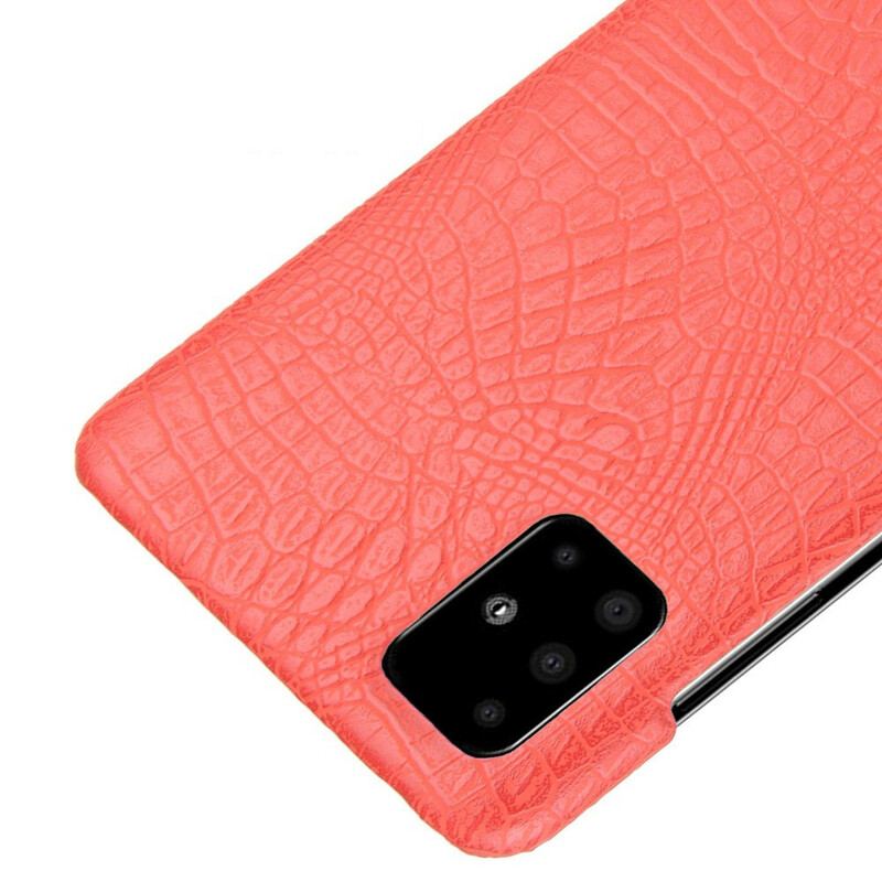 Coque Samsung Galaxy A71 Effet Peau de Crocodile