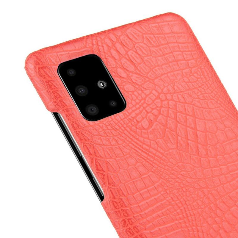 Coque Samsung Galaxy A71 Effet Peau de Crocodile