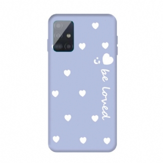 Coque Samsung Galaxy A71 Silicone Coeur Be Loved