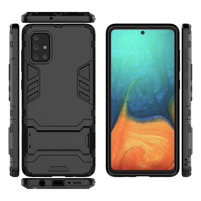 Coque Samsung Galaxy A71 Ultra Résistante Languette