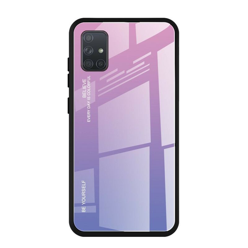 Coque Samsung Galaxy A71 Verre Trempé Be Yourself