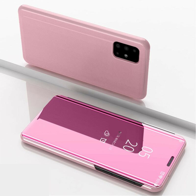 Flip Cover Samsung Galaxy A71 Miroir