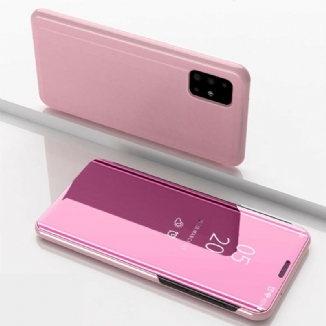 Flip Cover Samsung Galaxy A71 Miroir