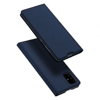 Flip Cover Samsung Galaxy A71 Skin Pro DUX DUCIS