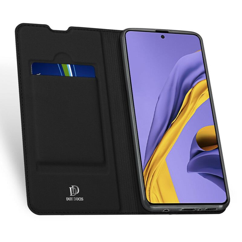 Flip Cover Samsung Galaxy A71 Skin Pro DUX DUCIS