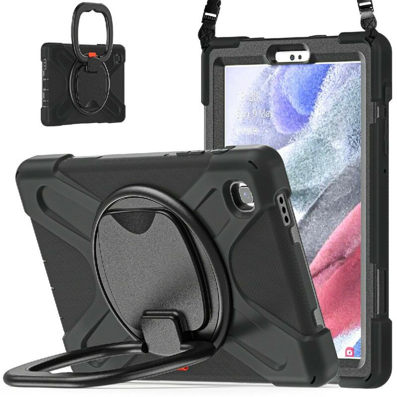 Coque Samsung Galaxy Tab A7 Lite Multi-Fonctionnelle avec Bandoulière