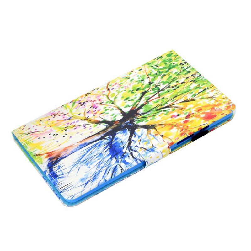 Housse Samsung Galaxy Tab A7 Lite Arbre Aquarelle