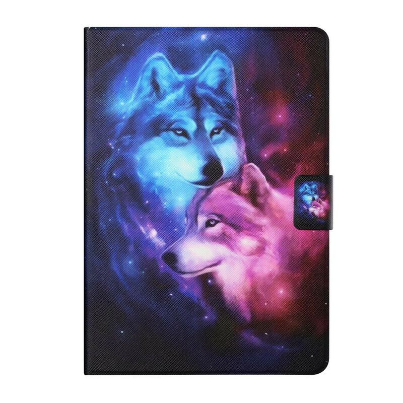 Housse Samsung Galaxy Tab A7 Lite Couple de Loups