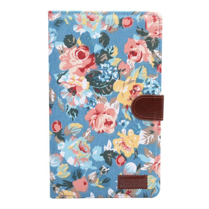 Housse Samsung Galaxy Tab A7 Lite Fleurs Liberty