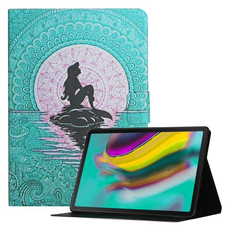 Housse Samsung Galaxy Tab A7 Lite Sirène Mandala