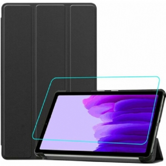 Smart Case Samsung Galaxy Tab A7 Lite Simili Cuir et Protecteur Écran