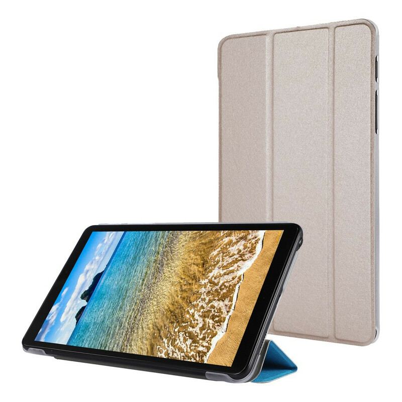 Smart Case Samsung Galaxy Tab A7 Lite Simili Cuir Texture Soie