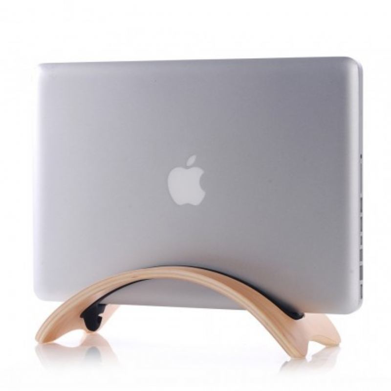 Support BookArc en Bois Naturel pour MacBook