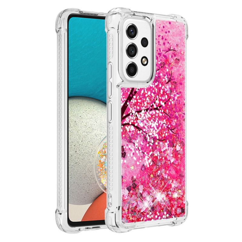 Coque Samsung Galaxy A53 5G Arbre Paillettes