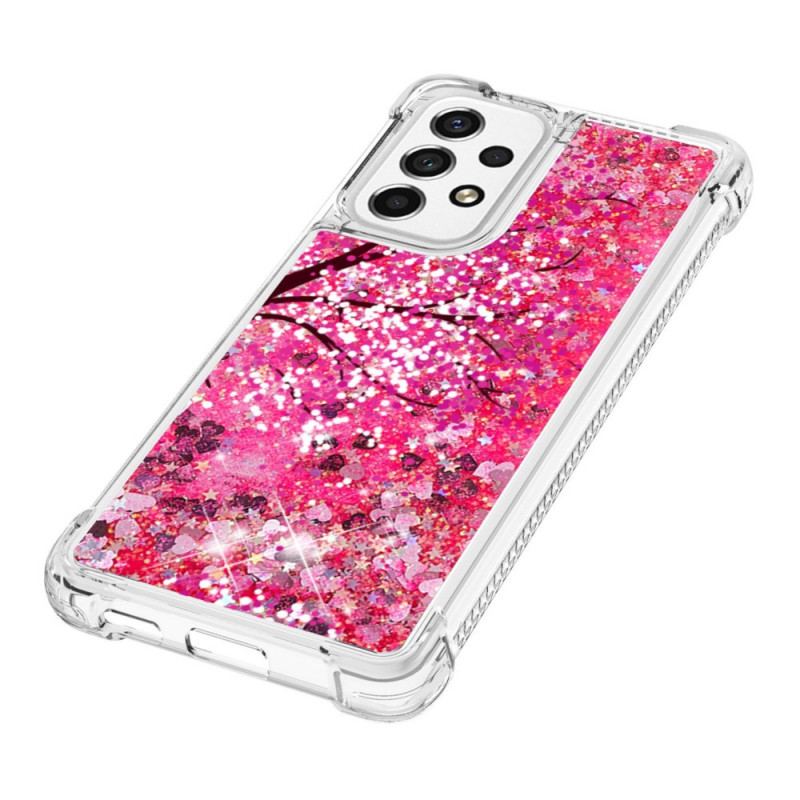 Coque Samsung Galaxy A53 5G Arbre Paillettes