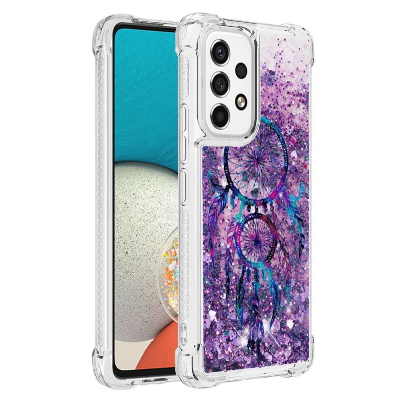 Coque Samsung Galaxy A53 5G Attrape Rêves Paillettes