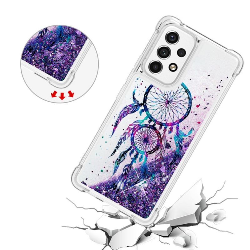 Coque Samsung Galaxy A53 5G Attrape Rêves Paillettes